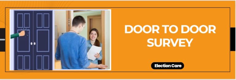 Door To Door Survey Banner